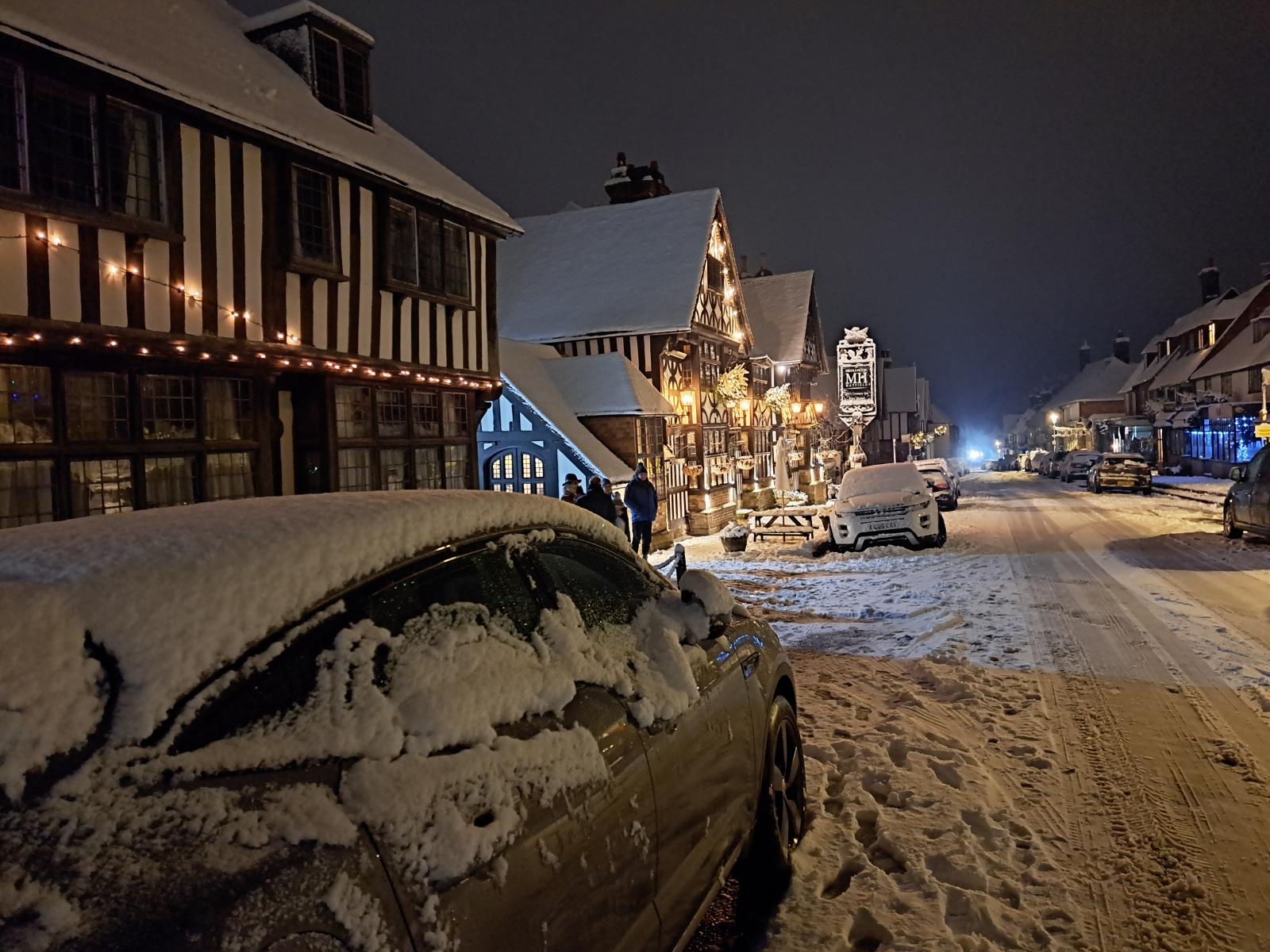 Looking Back At Sunday's Southern Snow